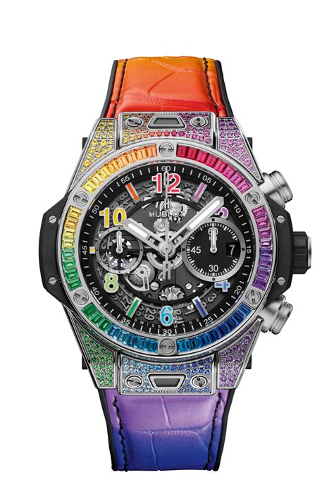 hublot big bang unico titanium rainbow|Hublot big bang 42mm price.